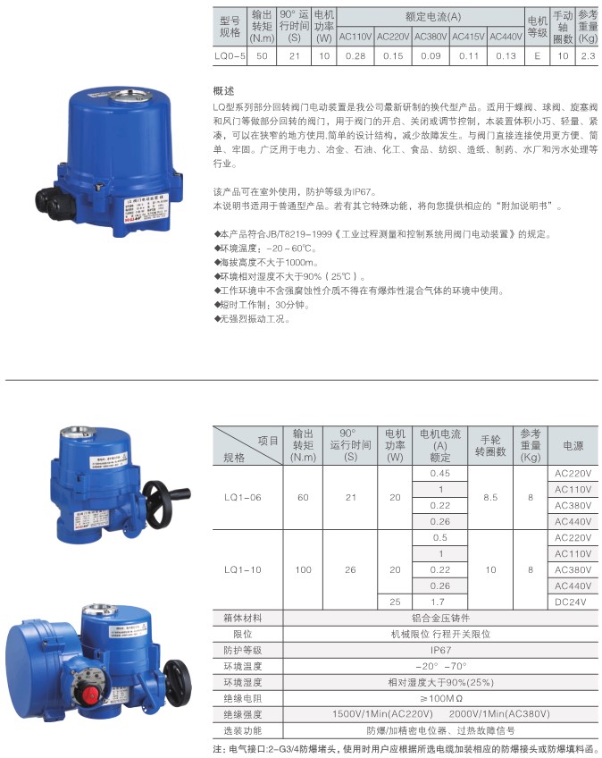 防爆電動(dòng)執(zhí)行器
